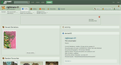 Desktop Screenshot of nightmare-01.deviantart.com