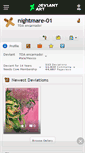 Mobile Screenshot of nightmare-01.deviantart.com