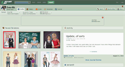 Desktop Screenshot of eves-rib.deviantart.com