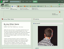 Tablet Screenshot of j2571.deviantart.com