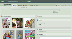 Desktop Screenshot of bewilderness.deviantart.com