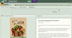 Desktop Screenshot of lycorisu.deviantart.com