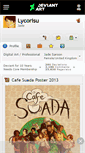 Mobile Screenshot of lycorisu.deviantart.com