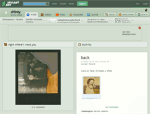 Tablet Screenshot of chinty.deviantart.com