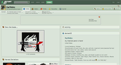 Desktop Screenshot of karineko.deviantart.com