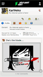 Mobile Screenshot of karineko.deviantart.com