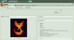 Desktop Screenshot of illucian.deviantart.com