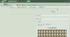 Desktop Screenshot of e3yzhi.deviantart.com