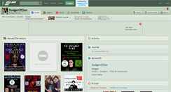 Desktop Screenshot of dodgerofzion.deviantart.com