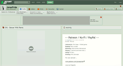 Desktop Screenshot of jonaspride.deviantart.com