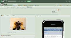 Desktop Screenshot of kit55.deviantart.com