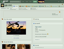 Tablet Screenshot of logic-mind.deviantart.com