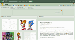 Desktop Screenshot of celina8.deviantart.com