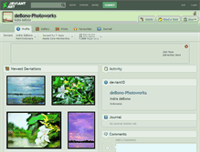 Tablet Screenshot of debono-photoworks.deviantart.com