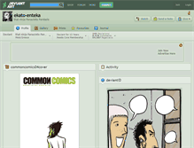 Tablet Screenshot of ekato-enteka.deviantart.com