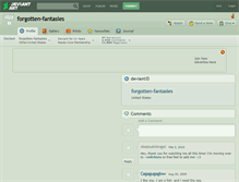 Tablet Screenshot of forgotten-fantasies.deviantart.com