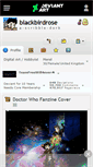 Mobile Screenshot of blackbirdrose.deviantart.com