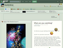 Tablet Screenshot of blackbirdrose.deviantart.com