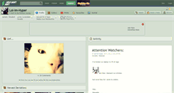 Desktop Screenshot of lol-im-hyper.deviantart.com
