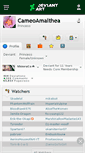 Mobile Screenshot of cameoamalthea.deviantart.com