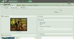 Desktop Screenshot of mackz-art.deviantart.com