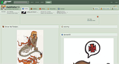 Desktop Screenshot of maddhatter13.deviantart.com