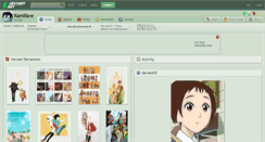 Desktop Screenshot of kamilla-e.deviantart.com
