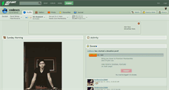 Desktop Screenshot of codexcs.deviantart.com