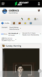 Mobile Screenshot of codexcs.deviantart.com