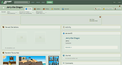 Desktop Screenshot of jerry-the-dragon.deviantart.com