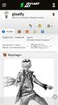 Mobile Screenshot of pixelfy.deviantart.com