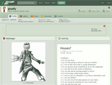 Tablet Screenshot of pixelfy.deviantart.com