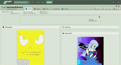 Desktop Screenshot of hanonandedward.deviantart.com