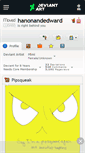 Mobile Screenshot of hanonandedward.deviantart.com