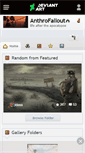 Mobile Screenshot of anthrofallout.deviantart.com