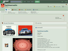 Tablet Screenshot of flashthearmadillo.deviantart.com