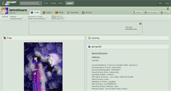 Desktop Screenshot of iamnotinsane.deviantart.com