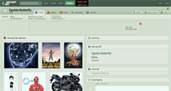 Desktop Screenshot of egoiste-butterfly.deviantart.com
