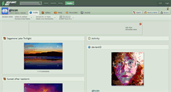 Desktop Screenshot of gincon.deviantart.com