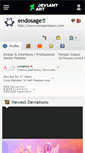 Mobile Screenshot of endosage.deviantart.com