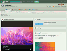 Tablet Screenshot of endosage.deviantart.com