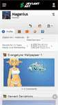 Mobile Screenshot of maganius.deviantart.com