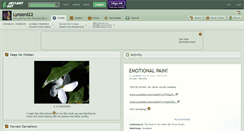 Desktop Screenshot of lynzerd22.deviantart.com