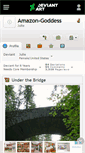 Mobile Screenshot of amazon-goddess.deviantart.com