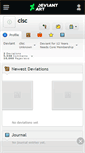 Mobile Screenshot of clsc.deviantart.com