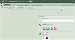 Desktop Screenshot of nadhrah94.deviantart.com