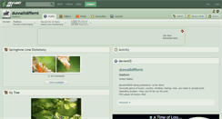 Desktop Screenshot of dunnalildiffernt.deviantart.com