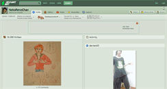 Desktop Screenshot of nekorenochan.deviantart.com