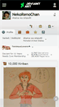 Mobile Screenshot of nekorenochan.deviantart.com