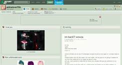 Desktop Screenshot of animelover556.deviantart.com